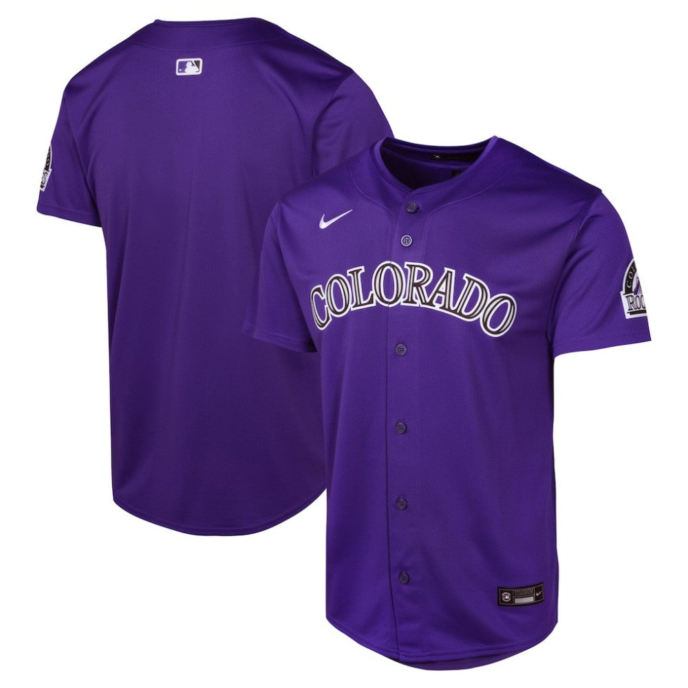 Colorado Rockies Youth Alternate Limited Jersey Purple | Nike
