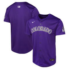 Colorado Rockies Youth Alternate Limited Jersey Purple | Nike