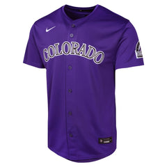 Colorado Rockies Youth Alternate Limited Jersey Purple | Nike