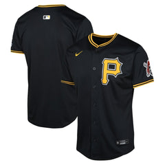 Pittsburgh Pirates Youth Alternate Limited Jersey Black | Nike