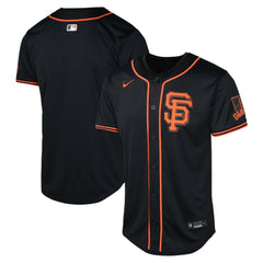 San Francisco Giants Youth Alternate Limited Jersey Black | Nike