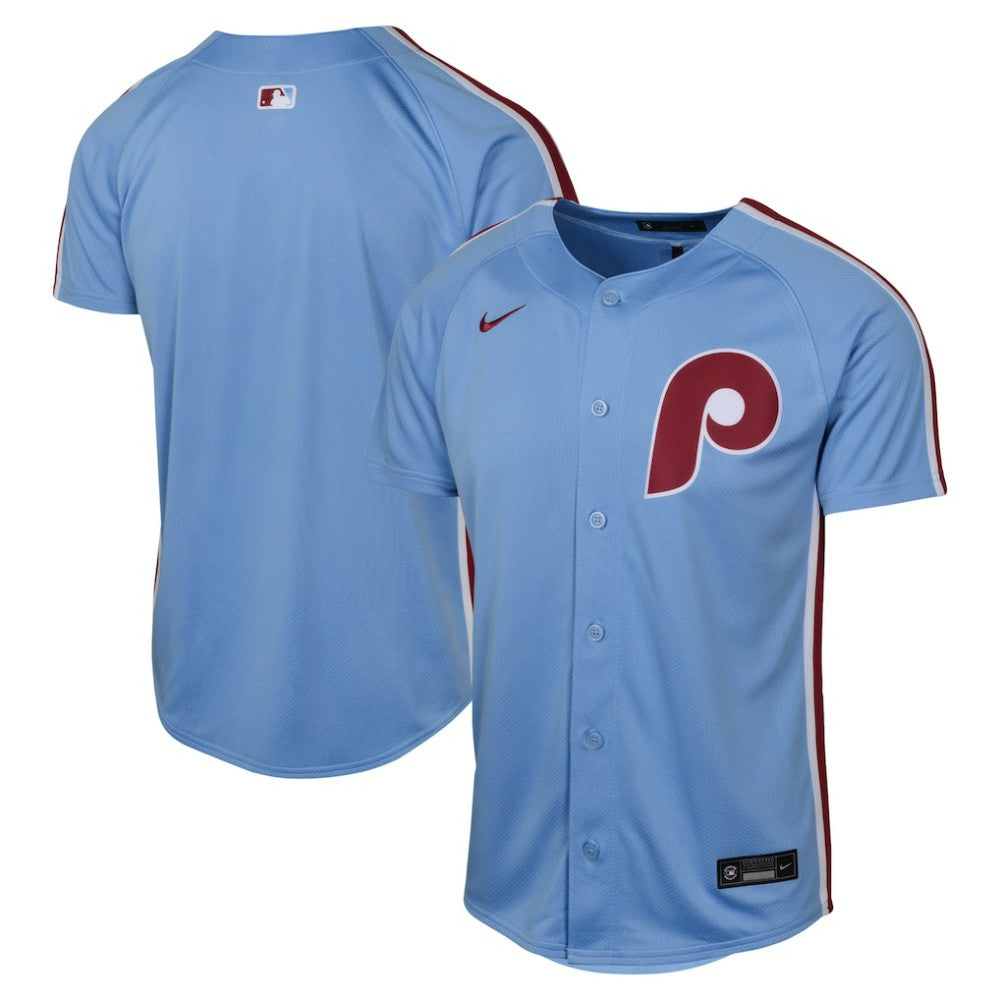 Philadelphia Phillies Youth Alternate Limited Jersey Light Blue | Nike