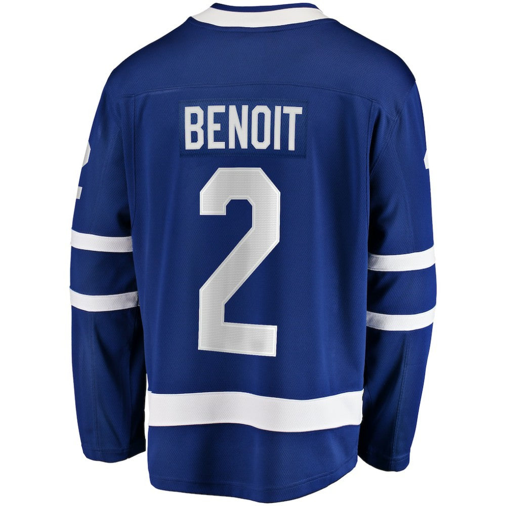 Simon Benoit Toronto Maple Leafs Fanatics Home Premier Breakaway Player Jersey Blue