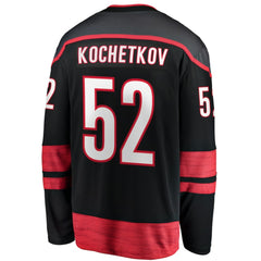 Pyotr Kochetkov Carolina Hurricanes Fanatics Home Premier Breakaway Player Jersey Black