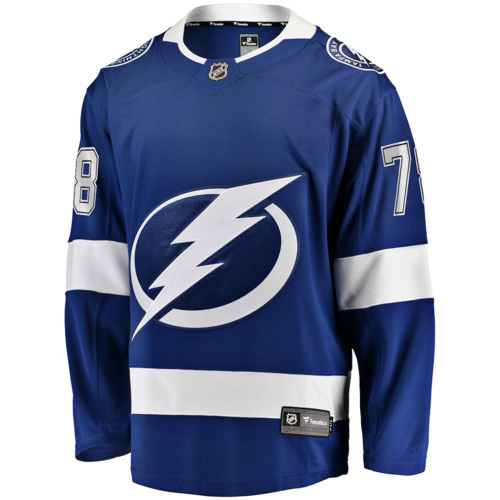 Emil Lilleberg Tampa Bay Lightning Fanatics Home Premier Breakaway Player Jersey Blue