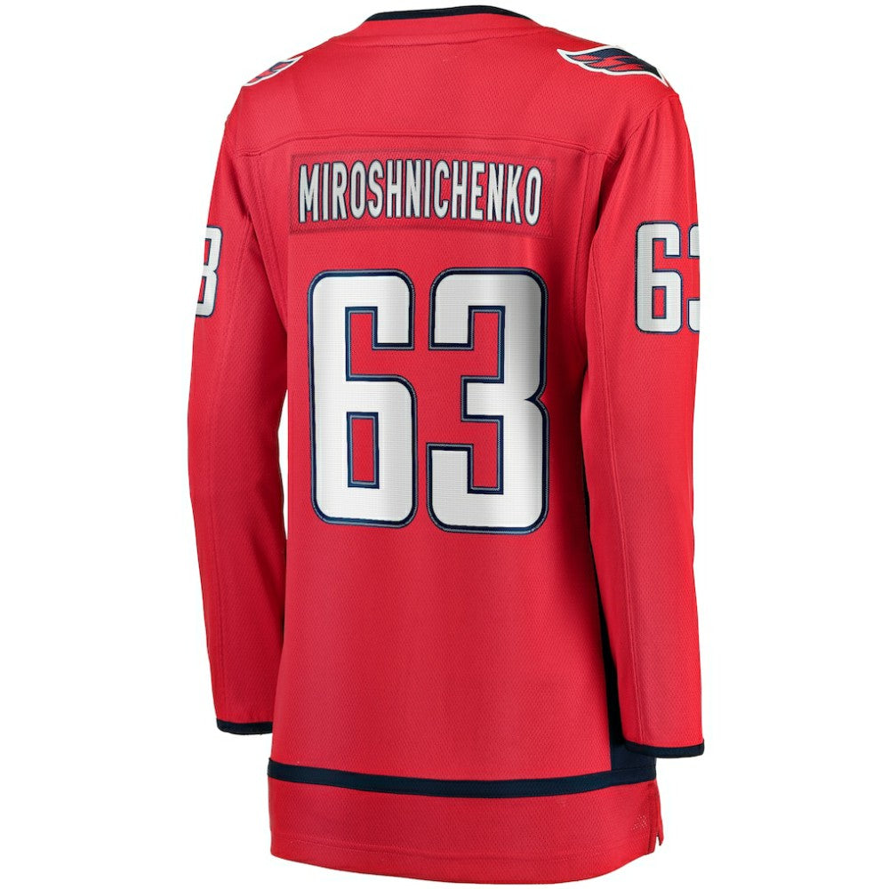 Ivan Miroshnichenko Washington Capitals Fanatics Women's Breakaway Jersey Red