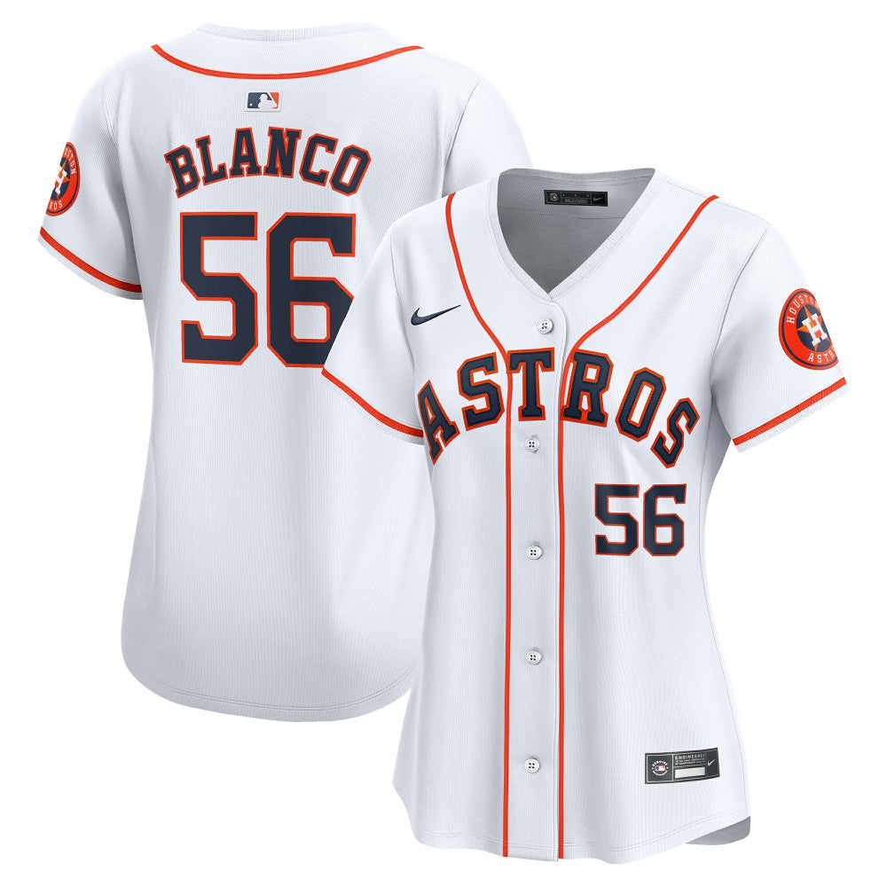 Ronel Blanco Houston Astros Women's Home Limited Jersey White | Nike