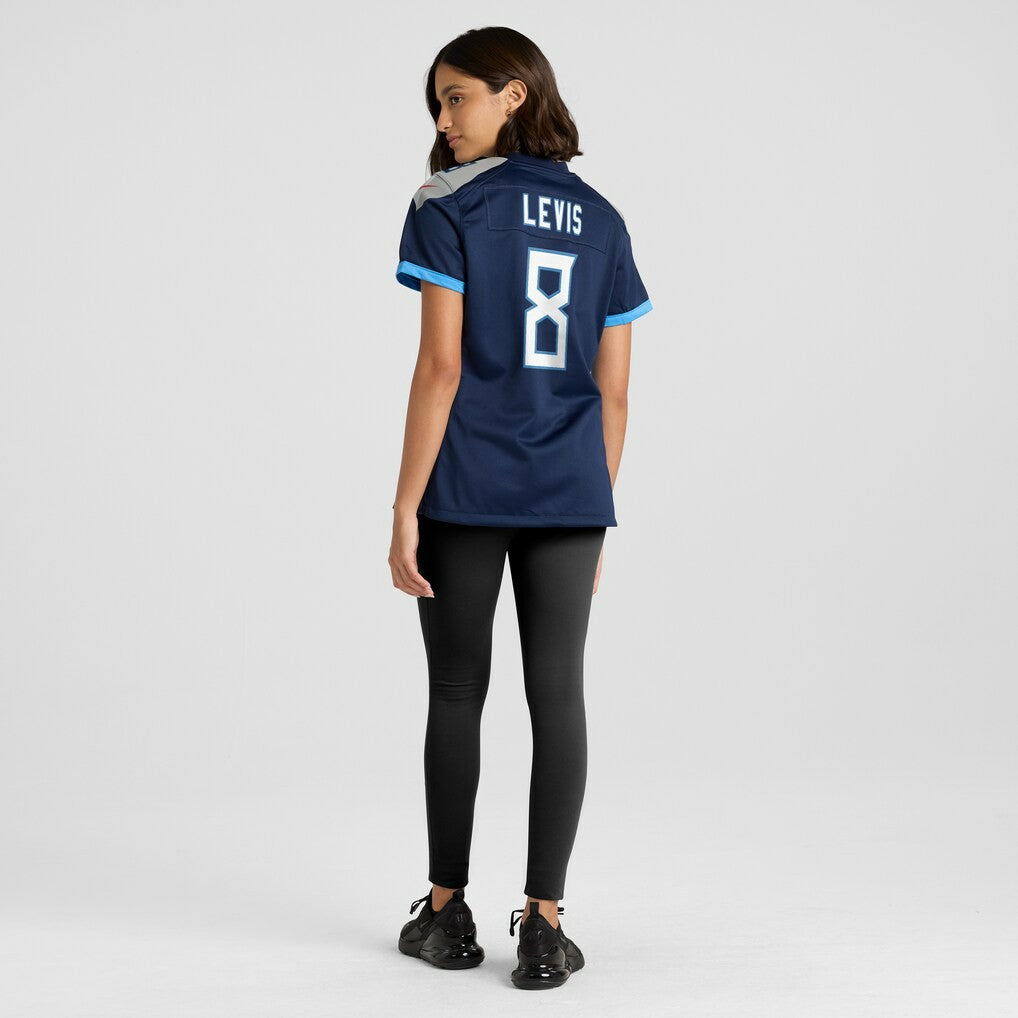 Will Levis Tennessee Titans Women's Alternate Game Jersey - Navy