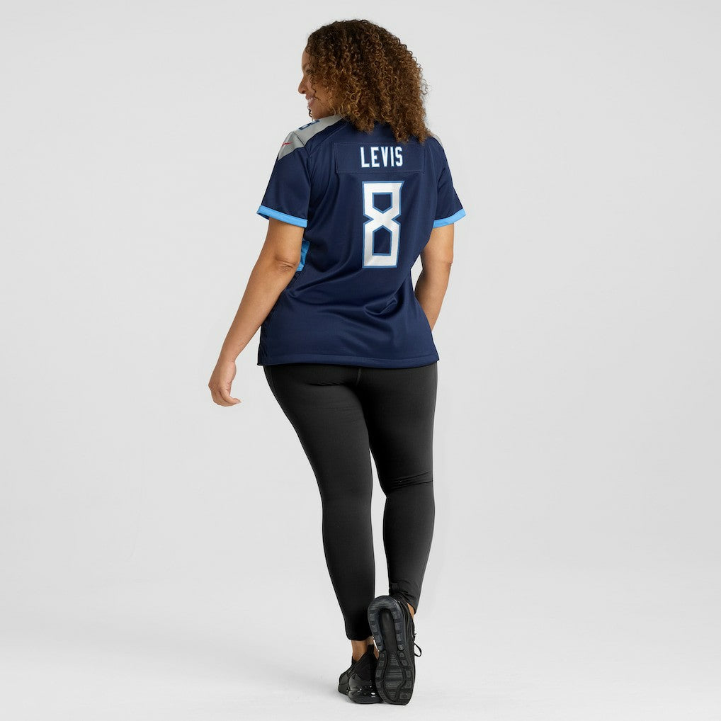 Will Levis Tennessee Titans Women's Alternate Game Jersey - Navy