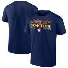Ronel Blanco Houston Astros  Space City No-Hitter T-Shirt - Navy