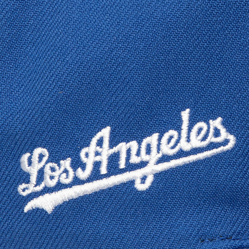 Los Angeles Dodgers Full Frontal Snapback Hat Royal | Mitchell & Ness
