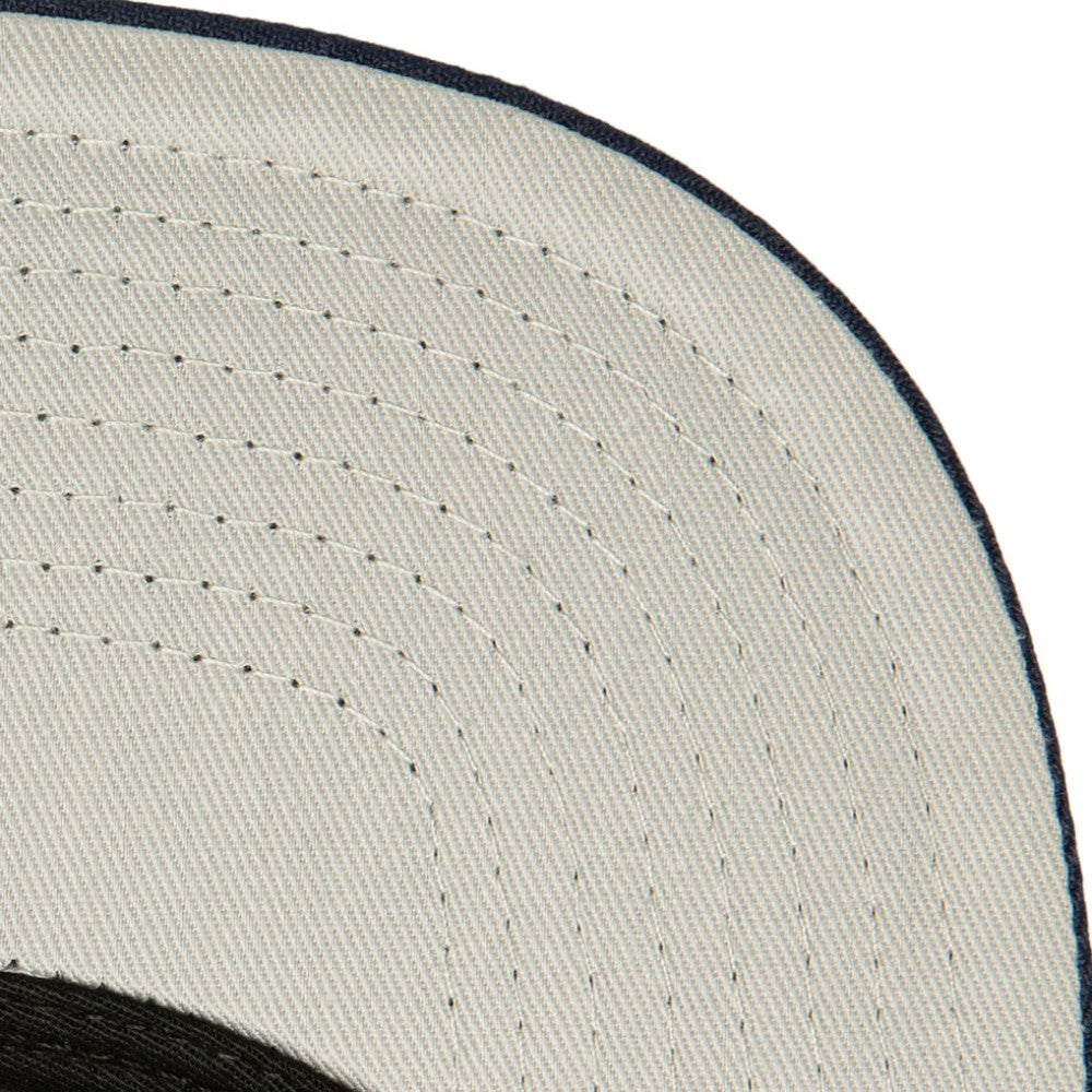 New York Yankees Full Frontal Snapback Hat Navy | Mitchell & Ness