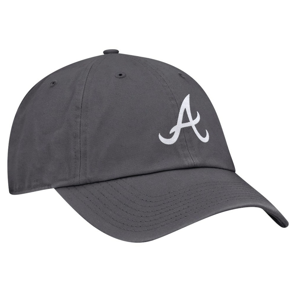 Atlanta Braves Club Adjustable Hat Gray | Nike