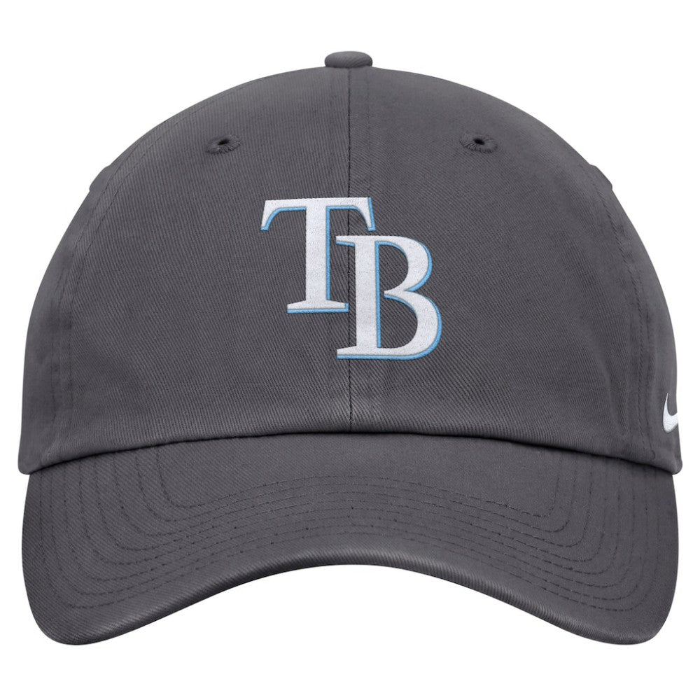 Tampa Bay Rays Club Adjustable Hat Gray | Nike