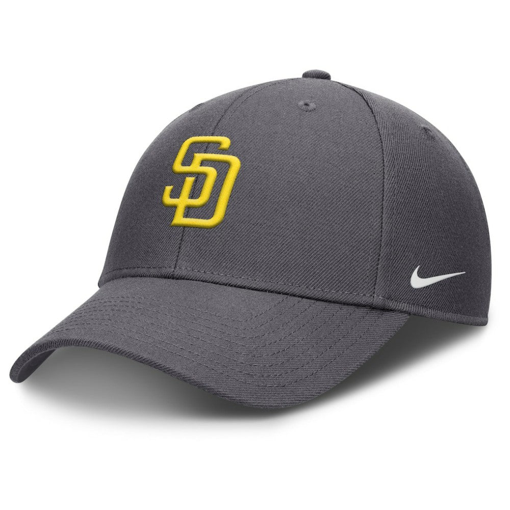 San Diego Padres Club Performance Adjustable Hat Gray | Nike