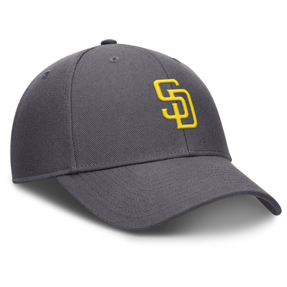 San Diego Padres Club Performance Adjustable Hat Gray | Nike