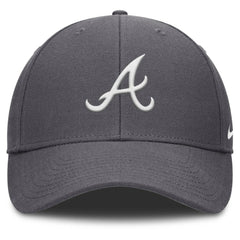 Atlanta Braves Club Performance Adjustable Hat Gray | Nike