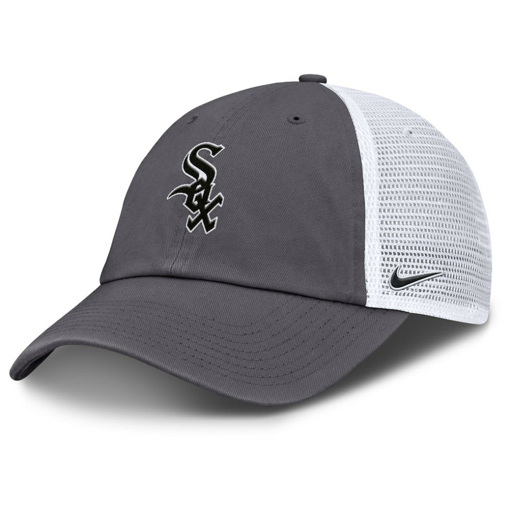 Chicago White Sox Adjustable Trucker Hat Gray | Nike