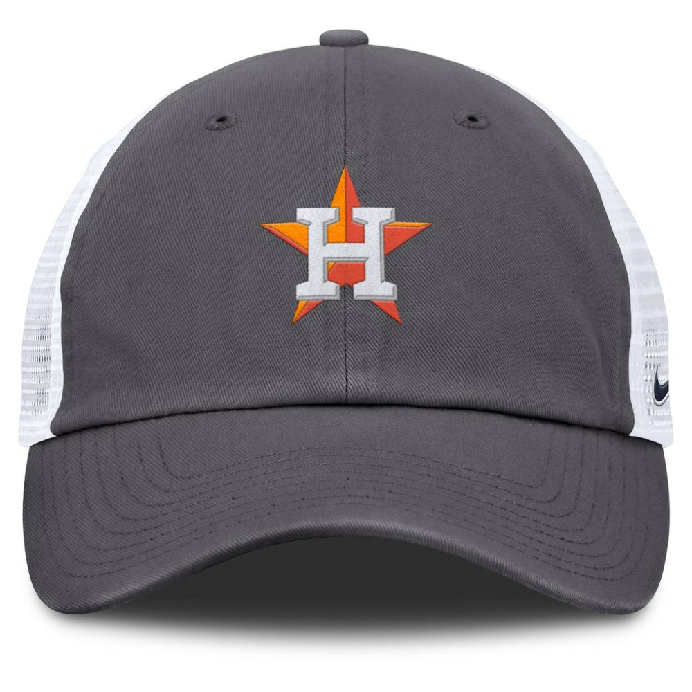 Houston Astros Adjustable Trucker Hat Gray | Nike
