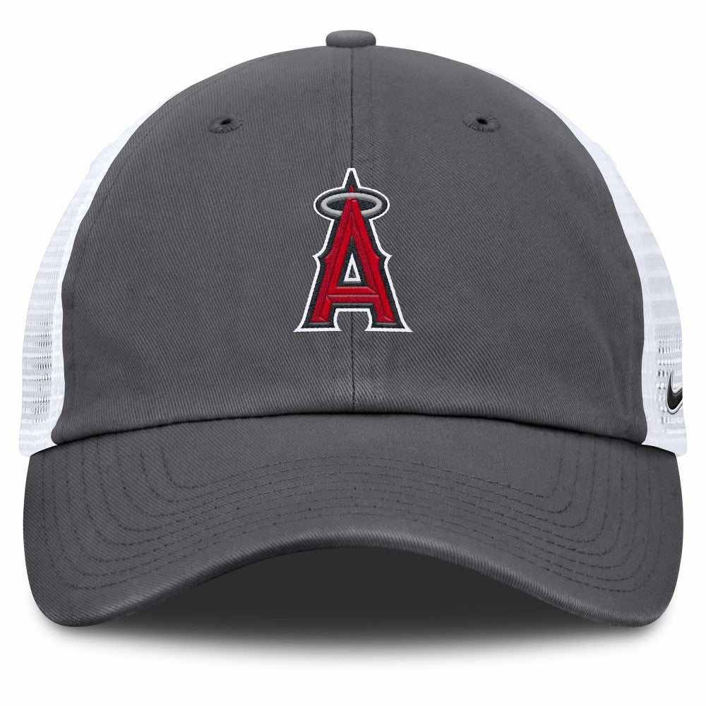 Los Angeles Angels Adjustable Trucker Hat Gray | Nike