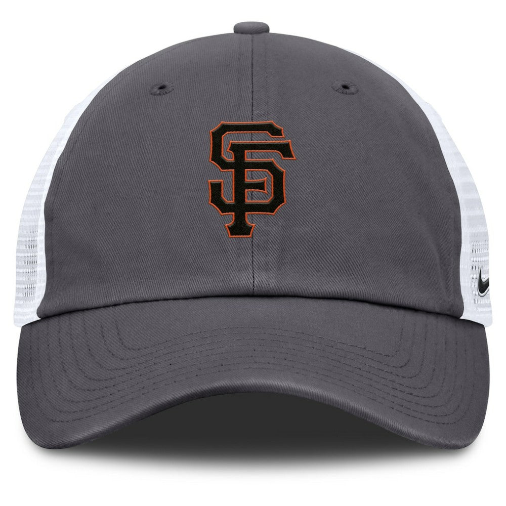 San Francisco Giants Adjustable Trucker Hat Gray | Nike