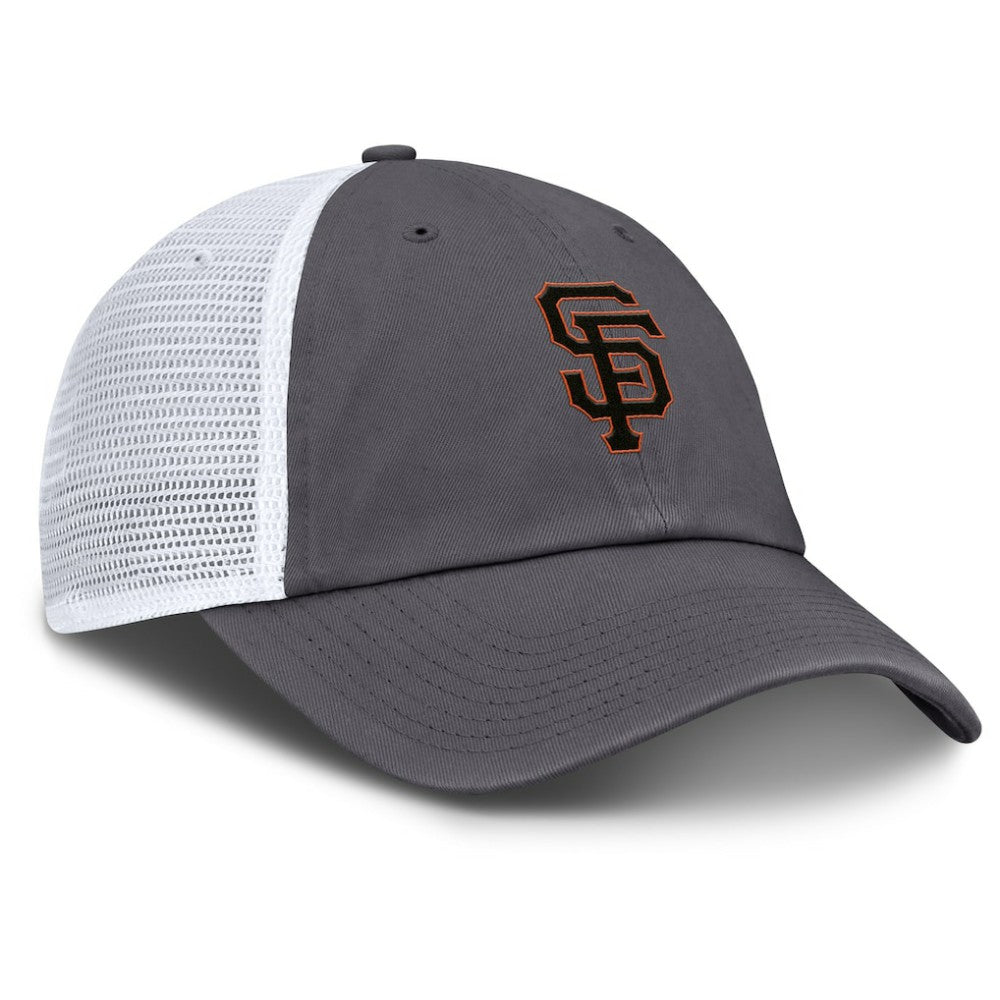San Francisco Giants Adjustable Trucker Hat Gray | Nike
