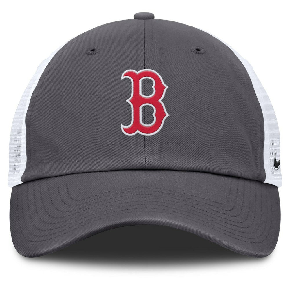 Boston Red Sox Adjustable Trucker Hat Gray | Nike