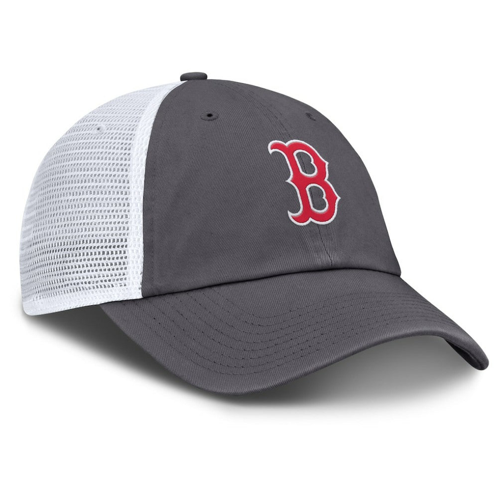 Boston Red Sox Adjustable Trucker Hat Gray | Nike