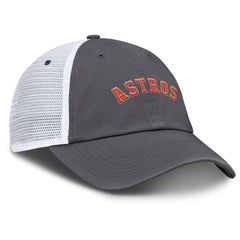 Houston Astros Wordmark Club Adjustable Trucker Hat Gray | Nike