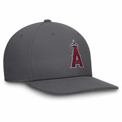 Los Angeles Angels Pro Performance Snapback Hat Gray | Nike