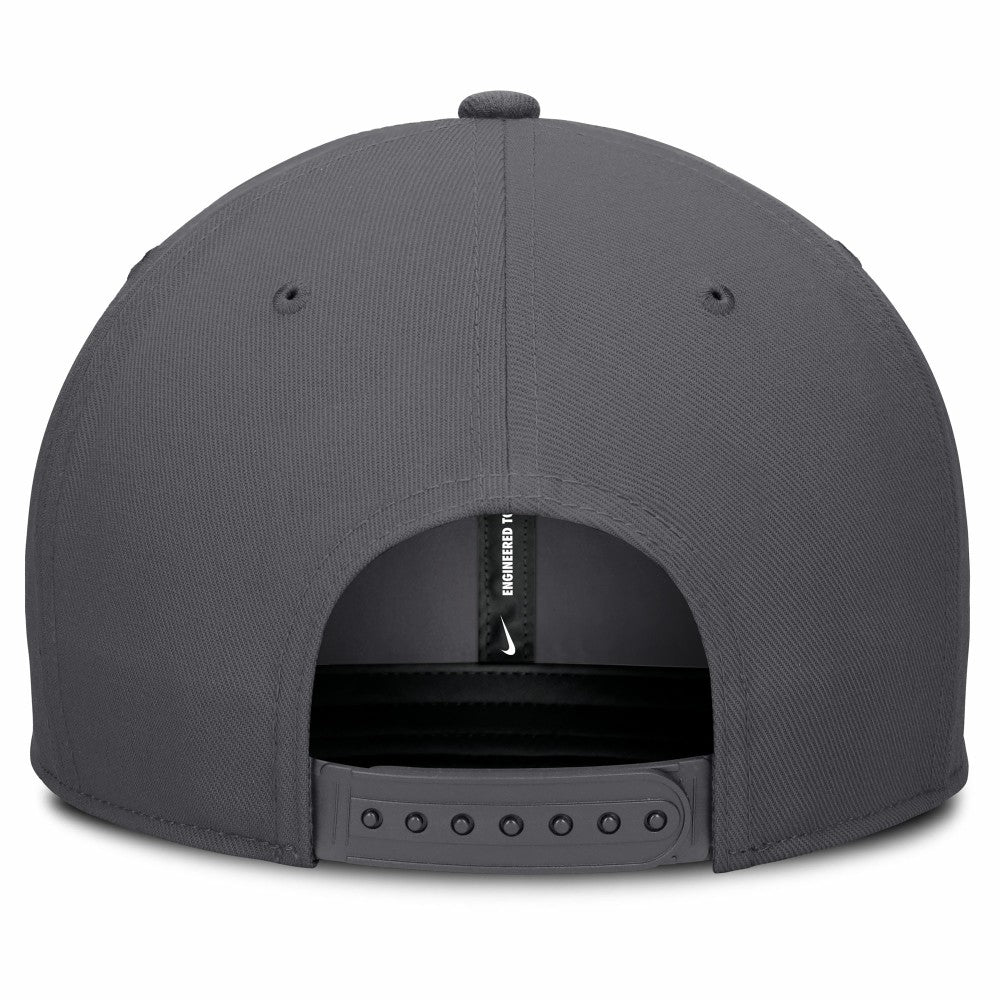 Los Angeles Angels Pro Performance Snapback Hat Gray | Nike