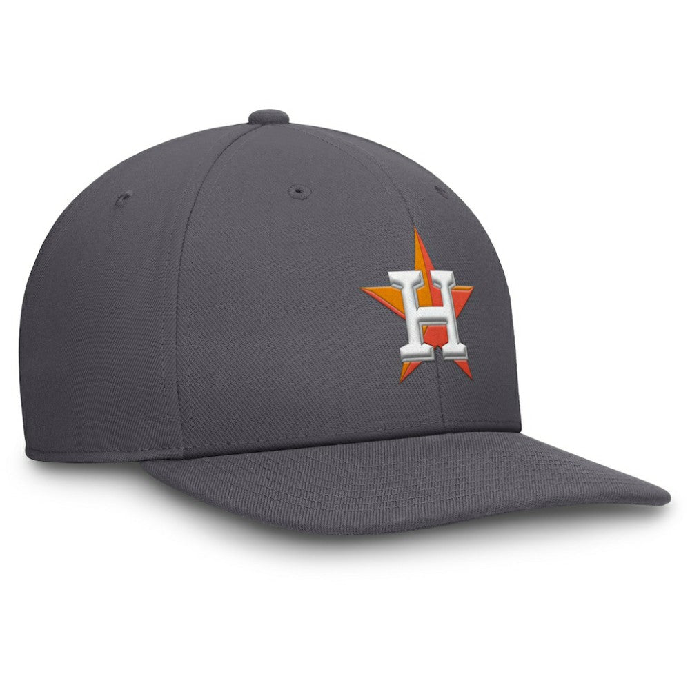 Houston Astros Pro Performance Snapback Hat Gray | Nike