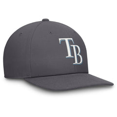 Tampa Bay Rays Pro Performance Snapback Hat Gray | Nike