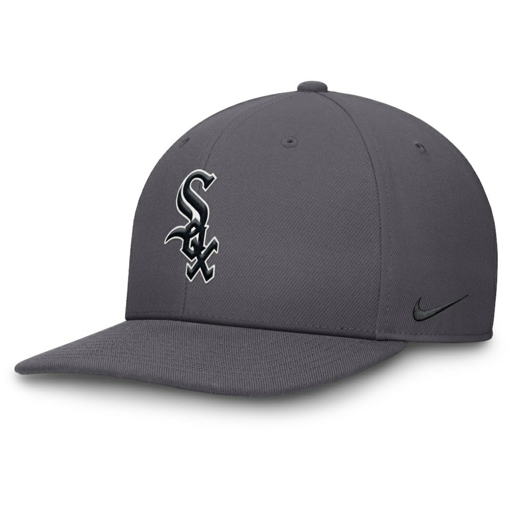 Chicago White Sox Pro Performance Snapback Hat Gray | Nike
