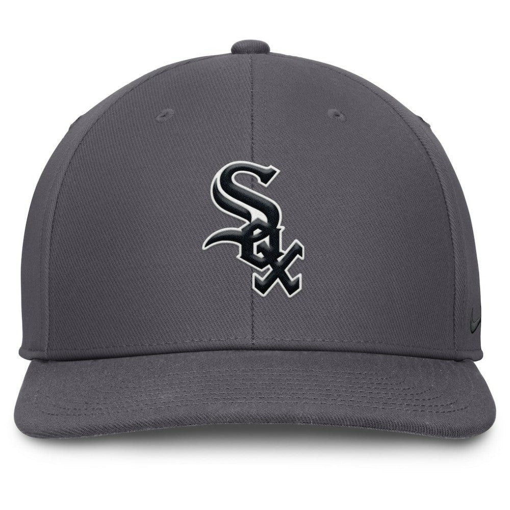 Chicago White Sox Pro Performance Snapback Hat Gray | Nike