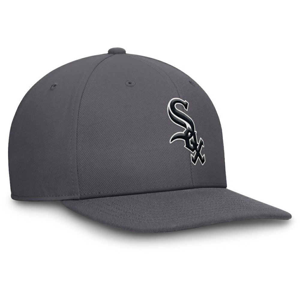Chicago White Sox Pro Performance Snapback Hat Gray | Nike
