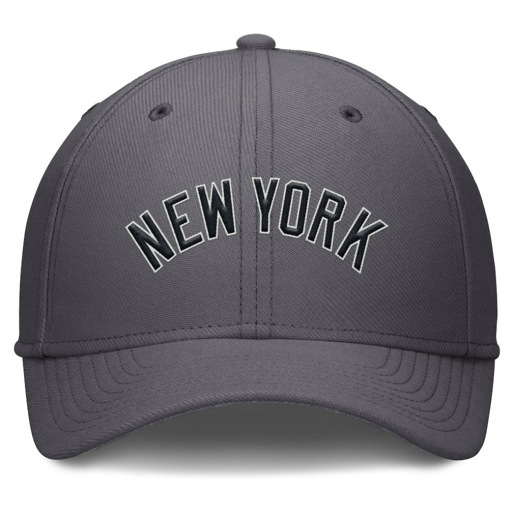 New York Yankees Swoosh Performance Flex Hat Gray | Nike