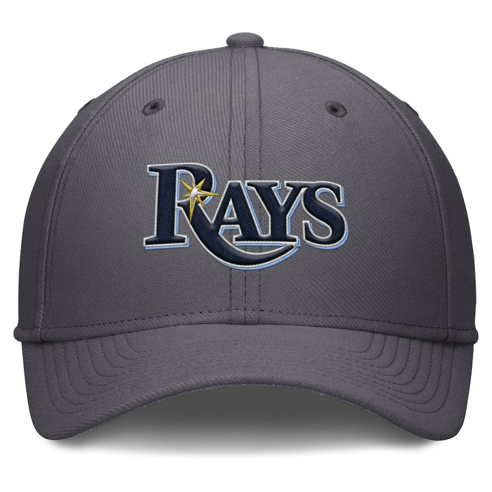 Tampa Bay Rays Swoosh Performance Flex Hat Gray | Nike