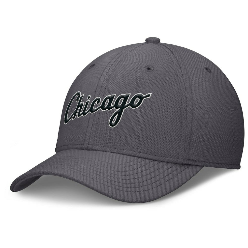 Chicago White Sox Swoosh Performance Flex Hat Gray | Nike