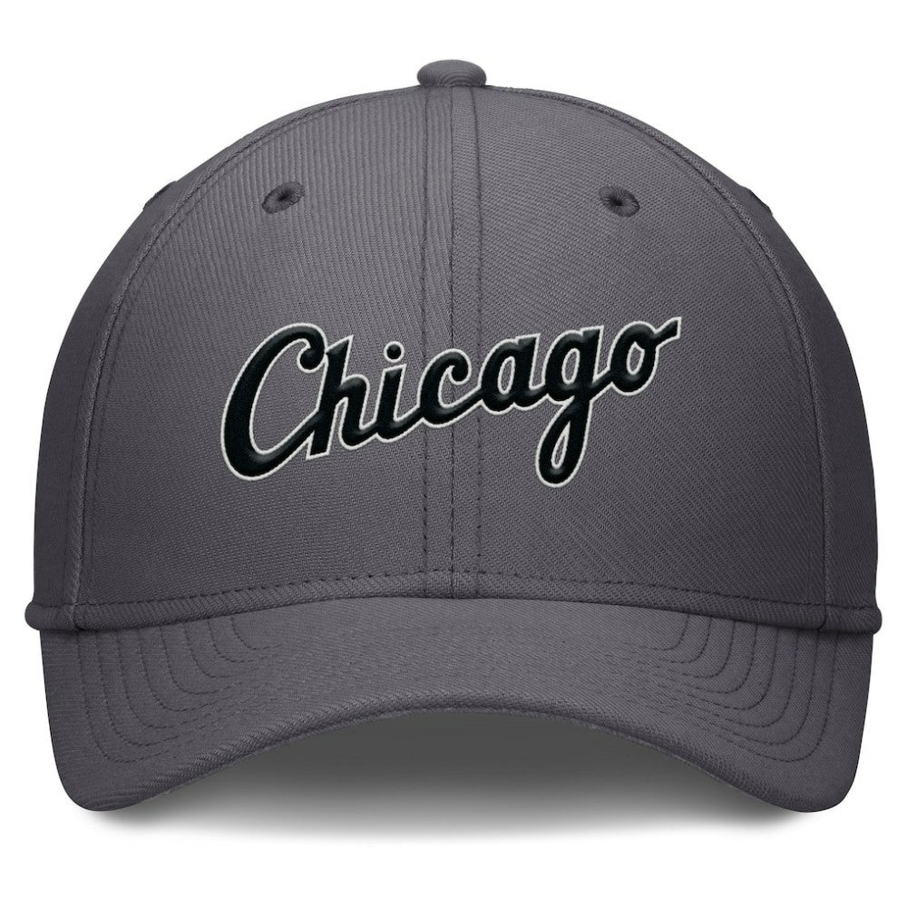 Chicago White Sox Swoosh Performance Flex Hat Gray | Nike