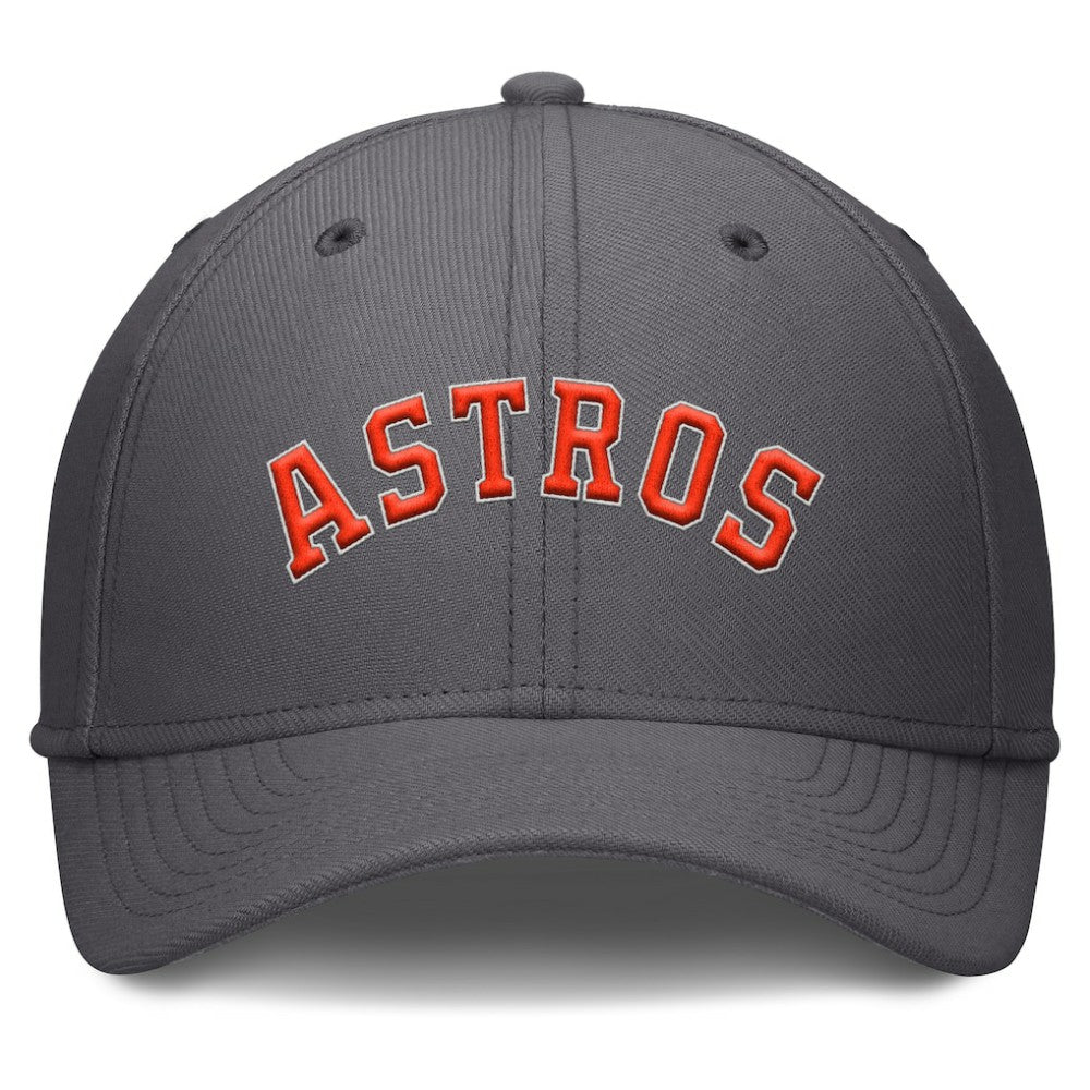 Houston Astros Swoosh Performance Flex Hat Charcoal | Nike