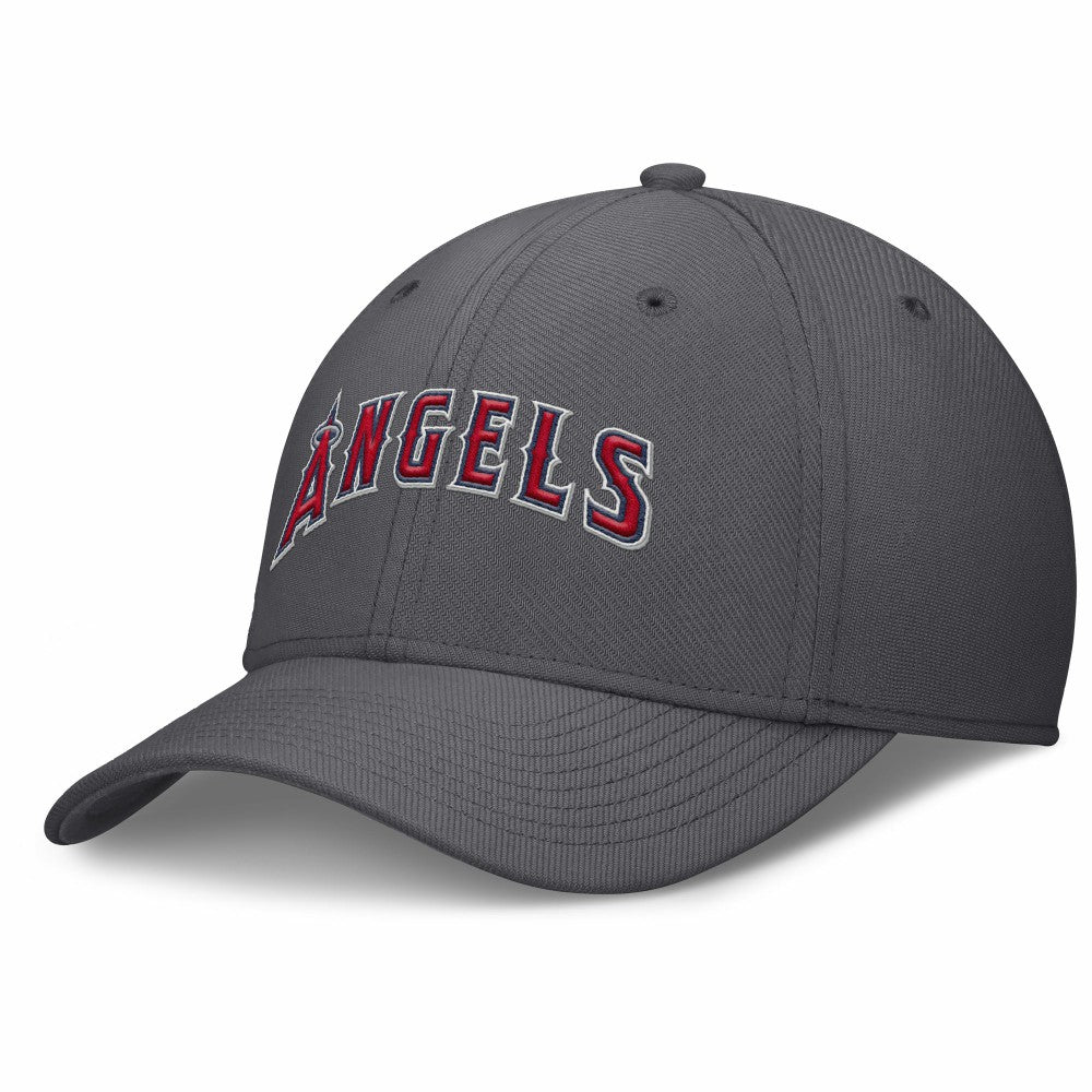Los Angeles Angels Swoosh Performance Flex Hat Gray | Nike
