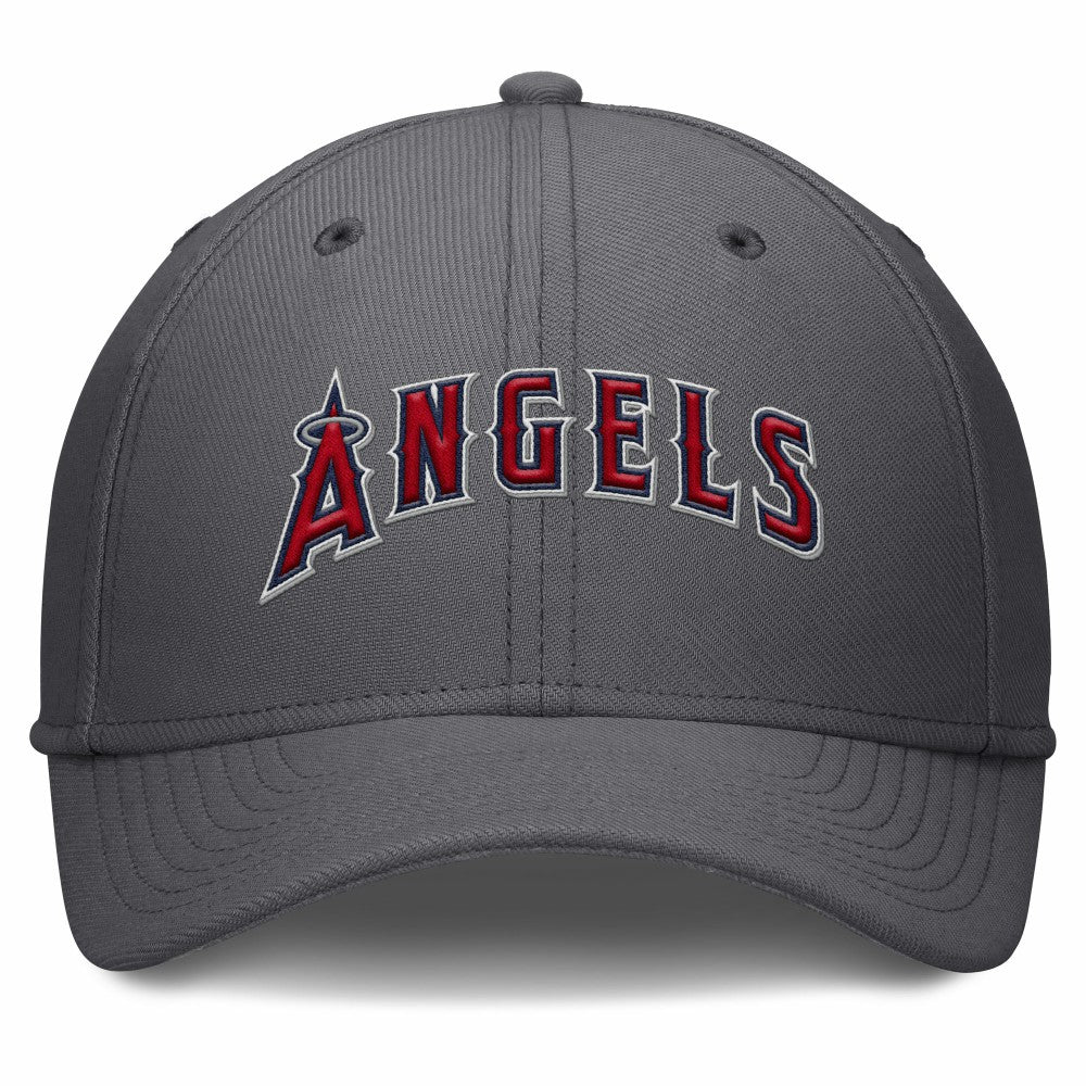 Los Angeles Angels Swoosh Performance Flex Hat Gray | Nike