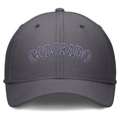 Colorado Rockies Swoosh Performance Flex Hat Gray | Nike