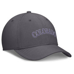 Colorado Rockies Swoosh Performance Flex Hat Gray | Nike