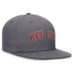 Boston Red Sox Performance True Fitted Hat Gray | Nike