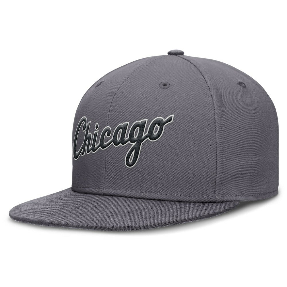 Chicago White Sox Performance True Fitted Hat Gray | Nike