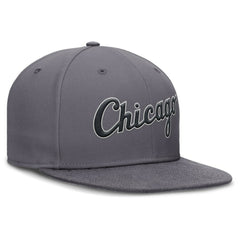 Chicago White Sox Performance True Fitted Hat Gray | Nike
