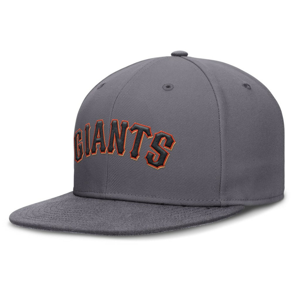 San Francisco Giants Performance True Fitted Hat Gray | Nike