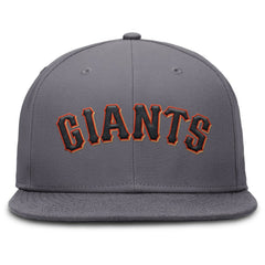 San Francisco Giants Performance True Fitted Hat Gray | Nike